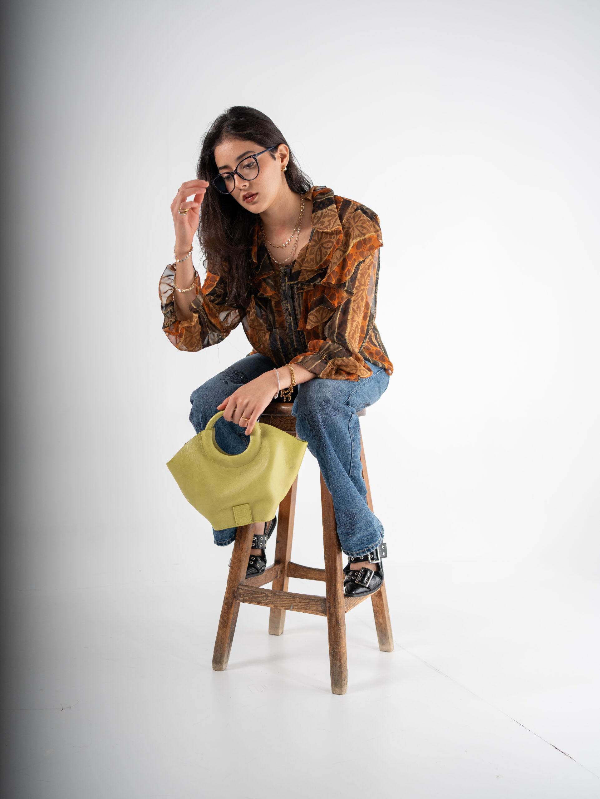 Bolso de Mano Glamour Verde Limón - Edición Especial - Image 5