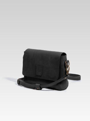 Bolsa Crossbody Trend Negro - Piel Genuina
