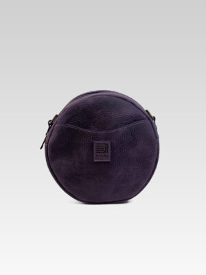 Bolso Circular Luna Uva - Marroquinería Artesanal